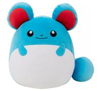 Squishmallows Pokémon Marill Peluche 14 Pouces - Doux Officiel Pokémon Centre