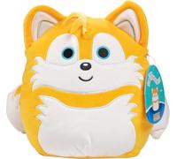 Squishmallows Queues originales de 20,3 cm - Sonic le hérisson - Peluche officielle Jazwares - Jouet en peluche SEGA doux et spongieux à collectionner - Ajoutez à votre équipe - Cadeau pour enfants