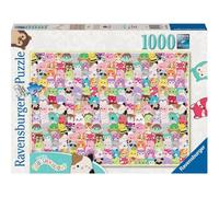 Ravensburger - Puzzle Squishmallows Challenge, 1000 pièces, idée Cadeau, pour Elle ou Lui, Puzzle Adulte