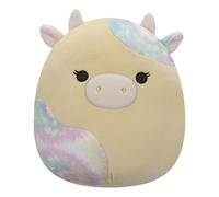 Squishmallows Rina la Vache Jaune et tie-Dye Original de 19 cm