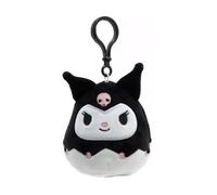 Squishmallows Sanrio Petite peluche à clipser Kuromi