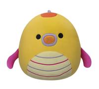 Squishmallows SQCR05375 7.5-Inch-Leif The Yellow Seadragon with Striped Belly, M