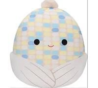 Squishmallows SQCR06529 - Louise Le maïs coloré - Peluche Officielle Kelly Toys - Peluche Super Douce - 40 cm