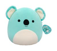 Squishmallows SQCR06576 - Kevin Le Koala Turquoise 30 cm, Peluche Officielle Jazwares, Doudou Super Doux