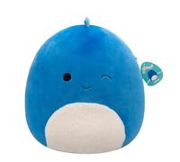 Squishmallows SQCR06633 Peluche Officielle Brody Le Dino Kelly Toys 40 cm, Doudou Super Doux