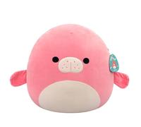 Squishmallows SQCR06634 Morlai Le Lamantin de mer Peluche Officielle Kelly Toys, Peluche Super Douce 40 cm
