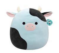 Squishmallows SQCR06652 Peluche Officielle Jazwares Cillian la Vache 50 cm Peluche Super Douce
