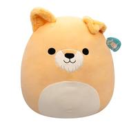 Squishmallows SQCR06653 Cooper The Tan Dog Peluche Officielle Jazwares 50 cm Peluche Super Douce