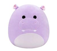 Squishmallows SQCR07702 Hanna l'hippopotame Violet 40 cm, Peluche Officielle Jazwares, Doudou Super Doux