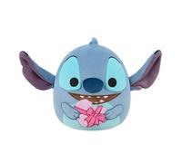 Squishmallows SQDI01882 Stitch met harten 20 cm, officieel Jazwares pluche, supe