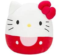 Squishmallows SQK1284 - Peluche Officielle Kelly Toys - Kitty Rouge - 30 cm - Peluche Super Douce