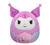 Jazwares Peluche Squishmallows Hello Kitty et Friends Kuromi 25 cm Super douce Multicolore E