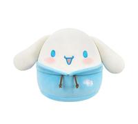 SQUISHMALLOWS SQSN00757 - Hello Kitty and Friends Cinnamoroll dans Un Sweat à Capuche - Peluche Officielle Jazwares - Peluche Super Douce - 25 cm