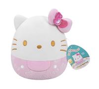 Squishmallows SQSN00920 - Hello Kitty avec nœud - 20 cm - 50 Ans - Peluche Officielle Jazwares