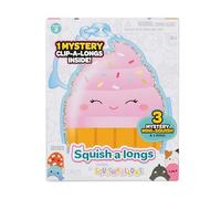 Squishmallows Squish-a-Longs by 2520081 Lot de 3 Pinces à Clip 2,5 cm