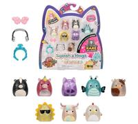 Squishmallows Squish-a-Longs Fest Paillettes Mini 8 Pak | 8 Mini-Squish, Figurine mystérieuse, Âge 6+