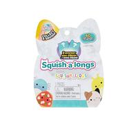 Squishmallows Squish-a-Longs Sachets Surprise, 2 Mini-Squish + 1 Bague, 40 Personnages à Collectionner, Série 1