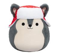 Squishmallows Squishmallow Peluche FuzzAMallows Ryan le Husky de Noël 30 cm Peluche originale 2024