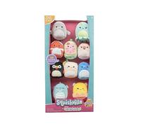 Squishmallows Squishville Original Vacation Squad Lot de 10