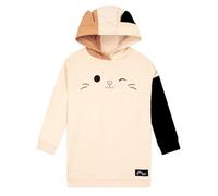 Squishmallows Sweat Capuche Fille, Vetement Fille Cam Chat, Sweat à Capuche Enfant Coton, Ecru 8-9 Ans
