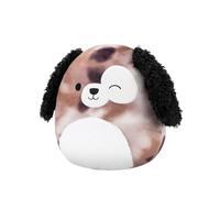 Squishmallows Zerdan le chien marbré marron Clin d'œil 30 cm