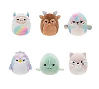 Squishville by Original Squishmallows Arctic Squad Plush - Six 2-inch Squishmallows Plush Including Gabby, Asher, Nadine, Tomara, and Ale - Toys for Kids