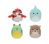 Squishville Mini Squishmallows - Pack 4 Peluches Pond Squad 5 Cm