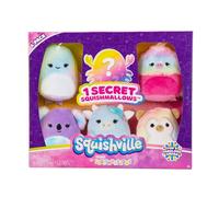 Squishville Mini Squishmallows Pack 6 Peluches Fun & Fabulous Squad 5 cm