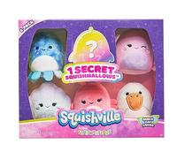 Squishville SQM0386 - Beach Day Squad - Six 2 inch Mini Squishmallows