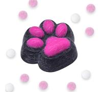 Squishy Big Cat Paw Jouet à presser en silicone fait à la main Motif patte de chat géante Jouet anti-stress pour les amoureux des chats