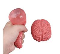 Squishy Cerveau,Squishy Anti Stress Cerveau,en Forme,Balle Anti-Stress Réaliste,Jouets Sensoriels Drôles De Faux ,Jouet À Presser Anti-Stress pour Adultes Et Enfant(C)