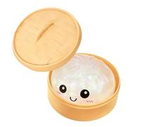 Squishy Dumpling Toy, Cute Cartoon Stress Toy, Soft Squeeze Bun Fidget Toys for Kids and Adults, Colorful Slow Rising Squishy Stress Relief for Classroom Desk Play, Fun Party Favor Toys Gift