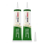 Squishy Glue, Clear Silicone Glue for Squishy, 20 ml Each (2 Pack) | Flexible TPR adhesive stays clear after curing; 1-2 min initial set, full cure within 2 hours, with precision tip