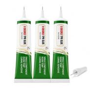 Squishy Glue, Clear Silicone Glue for Squishy, 20 ml Each (3 Pack) | Flexible TPR adhesive stays clear after curing; 1-2 min initial set, full cure within 2 hours, with precision tip