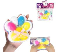 Squishy Kawaii, 1 Pcs Fufu Squishy Big Cat Paw Toys, Squishies Soft Squeeze Jouet à Presser en Forme de Patte de Chat, Récompense Fête, pour Filles Enfants Et Adultes(Coloré XL)