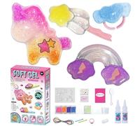 Squishy Maker - Squishy Maker - Kit à presser soi-même - Jouet à presser - Motif licorne - Pour enfants et adultes
