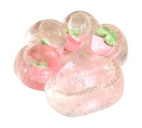 Squishy Patte De Chat Fruit Geant Sensorielle Fidget Toys, Squishy Toy Jouet À Presser en Forme De Pattes Chat Jouets Anti-Stress Kawaii Atte Gros, Jouet Anti-Stress pour Adultes Et Enfant (A)