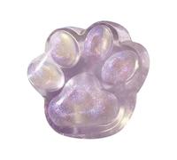 Squishy Patte De Chat, Jouet Squeezes Patte De Chat, Jouets Squishy Patte De Géante Chats, Fidget Toys pour Adultes Et Enfant (Purple)
