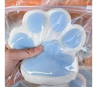 Squishy Patte de Chat Jouet Squishy Patte de Chat Kawai-i Jouet Squeeze Patte de Chat Jouets Anti-Stress pour Enfant et Adultes, Jouet à Presser en Forme de Patte de Chat Mignons
