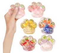 Squishy Patte Géante, Jouet Patte De Chat Anti Stress Patte Squishy,Squishy Toy Jouet À Presser en Forme De Pattes De Chat Jouets Squishy Patte De Gros Chat (5 Pièces)