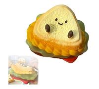 Squishy Sandwich Géante, Sandwich Squishy,Squishy Toy Jouet À Presser en Forme De Sandwich Jouets Squishy Patte De Gros Chat, Jouet