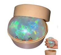 Squishys De Boulettes À Paillettes, Boîte De Boulettes Colorées Spongieuses À Paillettes Mystérieuses, Jouets Fidget pour Adultes Et Adolescents, Soulagement du Stress À Pression Douce