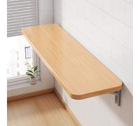 Squisito Table murale pliante pour buanderie et cuisine - Design peu encombrant - Installation facile - Multi-style - Idéale pour le salon, la chambre à coucher, la cuisine - Grande capacité de charge