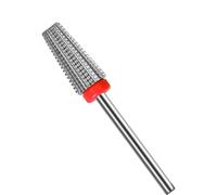 SQULIGT Foret à ongles 5 en 1 en carbure de tungstène avec tige de 3/32" pour gauchers et droitiers, dissolvant acrylique ou gel dur (F)