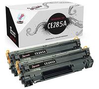 Squuido 2 Cartouches de Toner CE285A compatibles avec HP LaserJet Pro P1102 P1102w P1100 M1130 M1210 MFP M1212nf M1213nf M1217nfw M1132 M1134 M1136 P1103 P1104 P1104w P1106 | Haut Rendement 1600 pages
