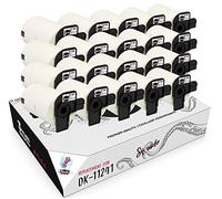 Squuido 20 rouleaux DK-11241 DK11241 Étiquettes compatibles avec Brother P-Touch QL-1100 QL-1060N QL-1050N QL-1050 QL- 1110NWB | 102mm x 152mm | 200 étiquettes par Rouleau