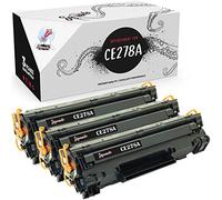 Squuido 3 Cartouches de Toner CE278A compatibles avec HP Laserjet Pro M1536 MFP M1536dnf P1560 P1566 P1600 P1606 P1606dn Canon i-SENSYS LBP6200d | Haut Rendement 2100 Pages