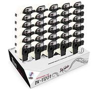 Squuido 30 rouleaux DK-11201 DK11201 Étiquettes compatibles avec Brother P-Touch QL-500 QL-550 QL-560 QL-570 QL-580 QL-700 QL-800 QL-810 QL-820 QL-1100 1110 | 29mm x 90mm | 400 étiquettes par Rouleau