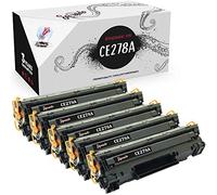 Squuido 5 Cartouches de Toner CE278A compatibles avec HP LaserJet Pro M1536 MFP M1536dnf P1560 P1566 P1600 P1606 P1606dn Canon i-SENSYS LBP6200d | Haut Rendement 2100 Pages