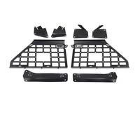 SQWDWEGF Cache-Bagages Kit De Rangement Modulaire Lunette Arrière pour Ford pour Explorer 2011-2019 en Alliage Comprenant Un Panneau Intérieur Et Une Galerie Toit Housse Colis Cargo Coque